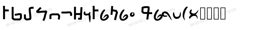 YEFONTAoYeHei Requla字体转换